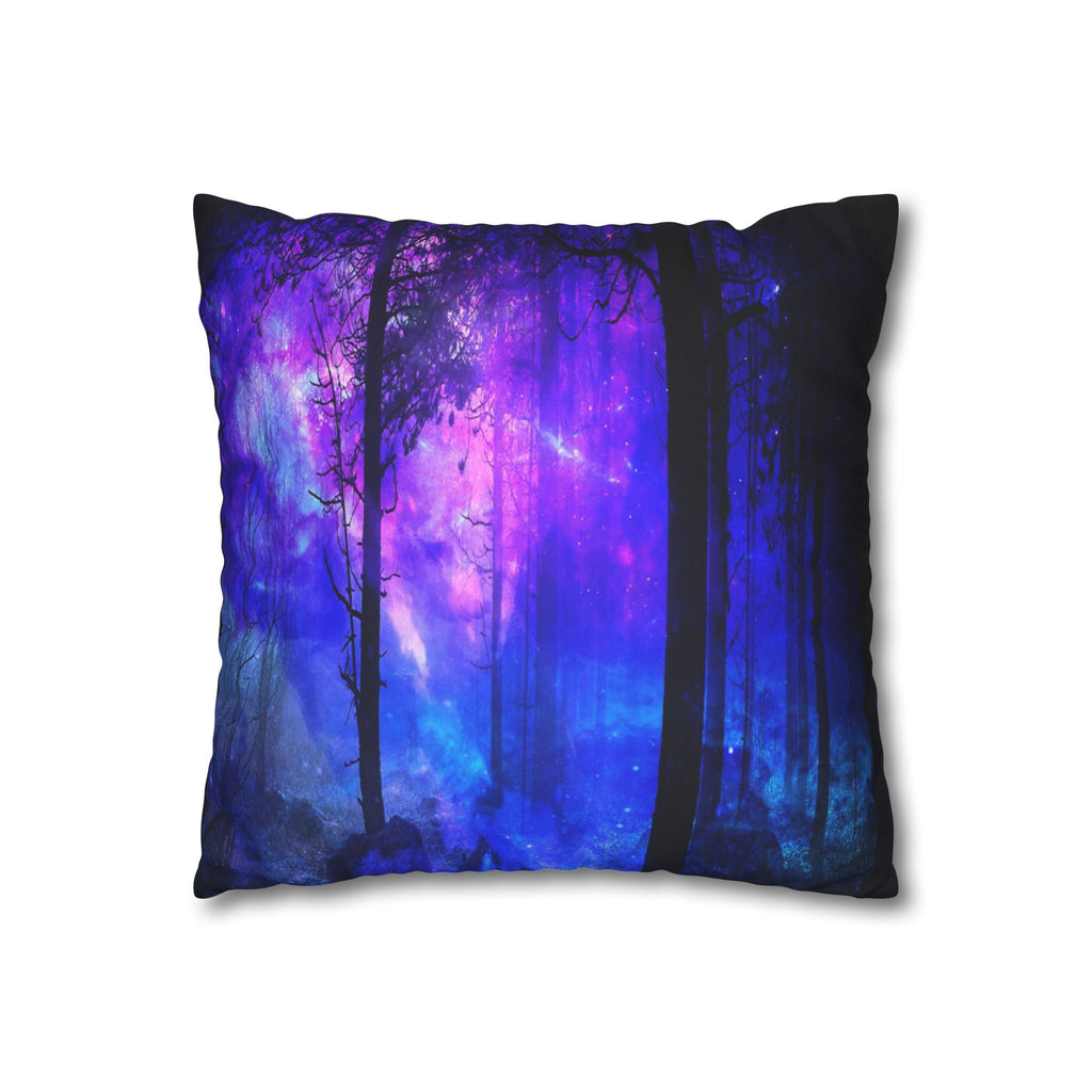 Creation's Heaven Mystic Night Dreams Faux Suede Square Pillow Case