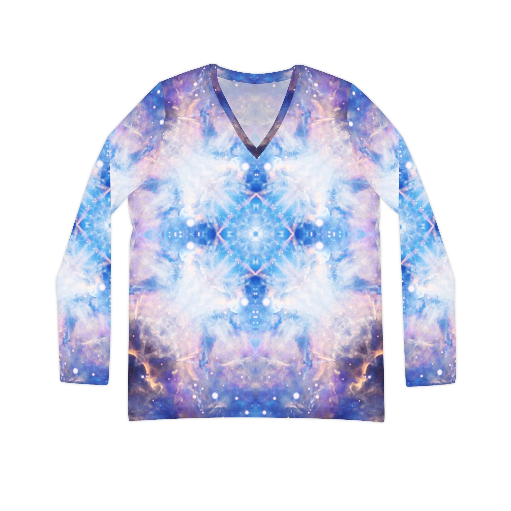 Katerina's Winterborn Desires Women's Long Sleeve V-neck Shirt