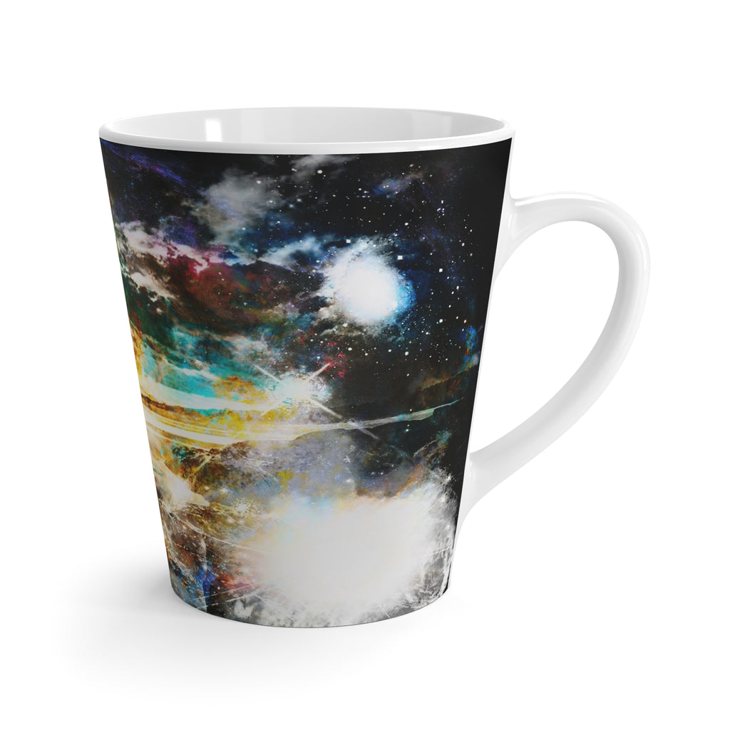 Breathe Again Dancing Sea Dreams Latte Mug