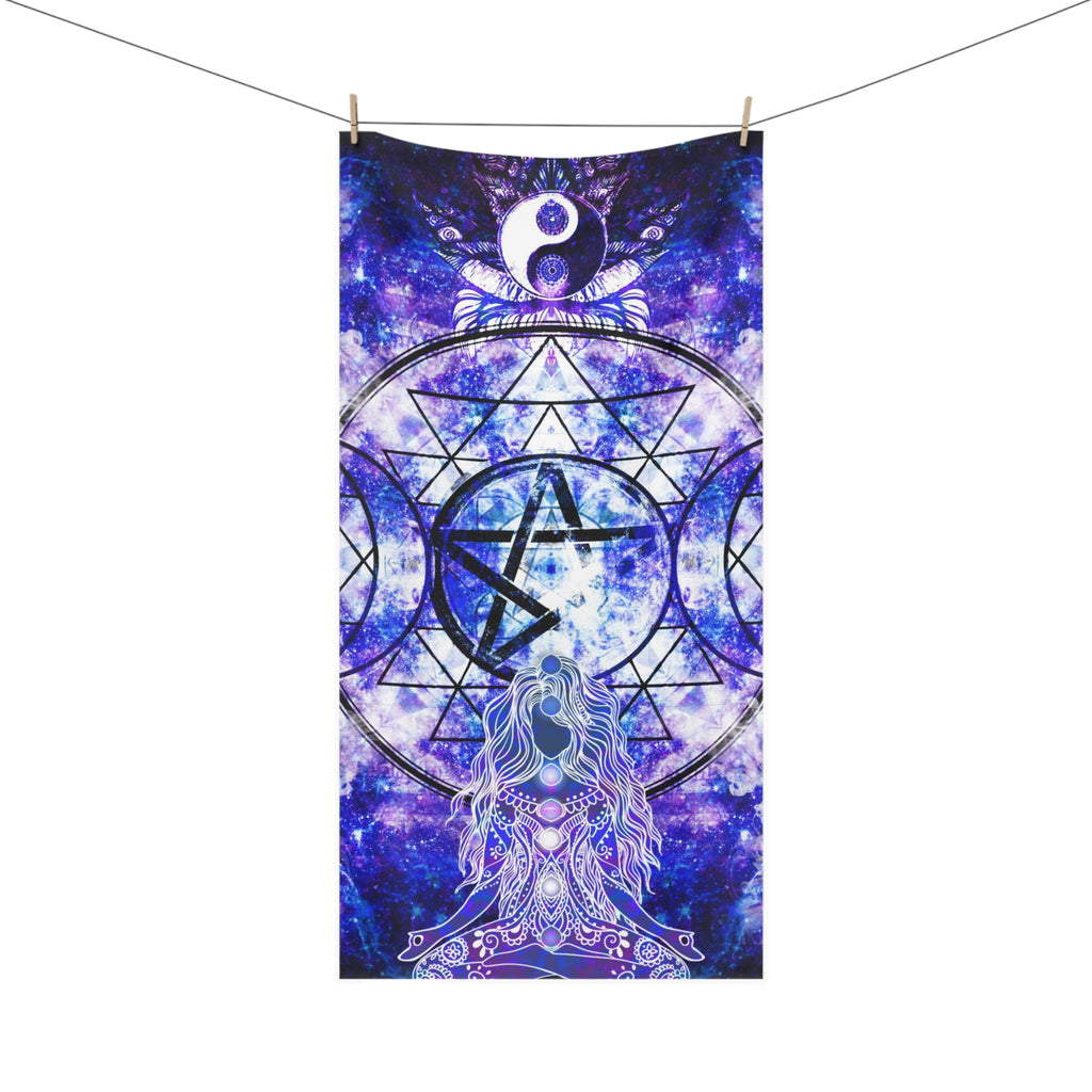 Amen Jin's Katerina’s Magical Dracularian Dragoness Awakening Meditations Towel