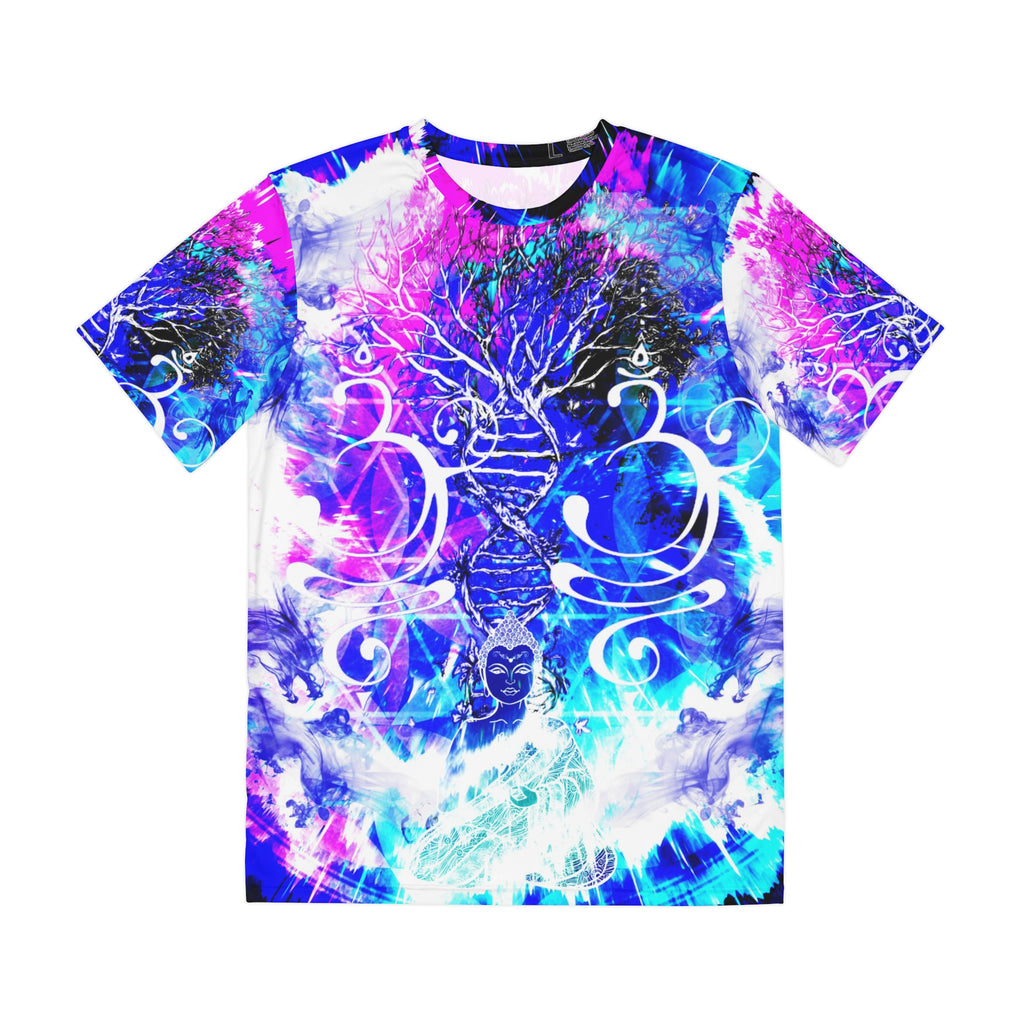 Creation's Buddha Meditations Men's Polyester Tee