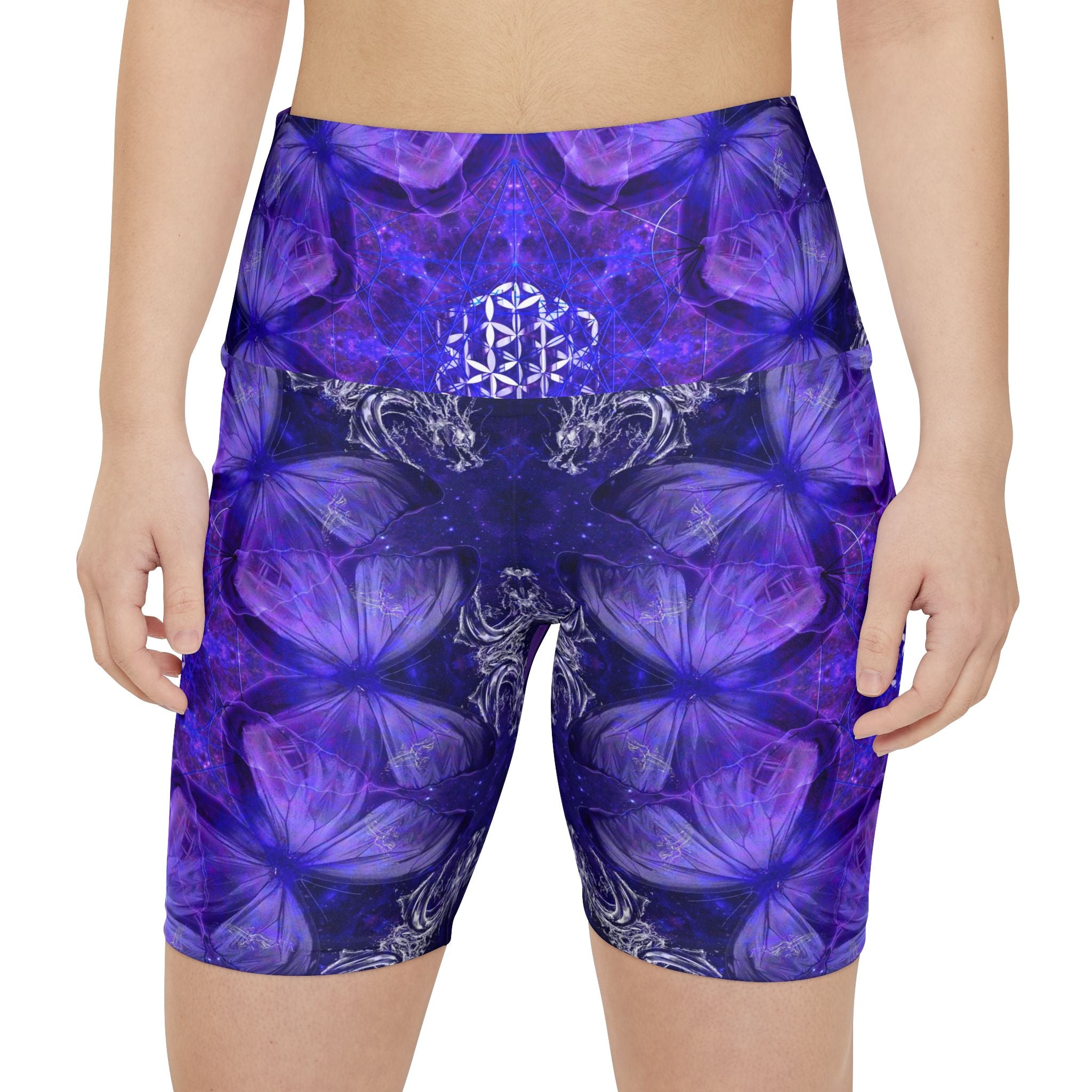Katerina's Dragon's Eye Metamorphosis Meditations Women's Workout Shorts