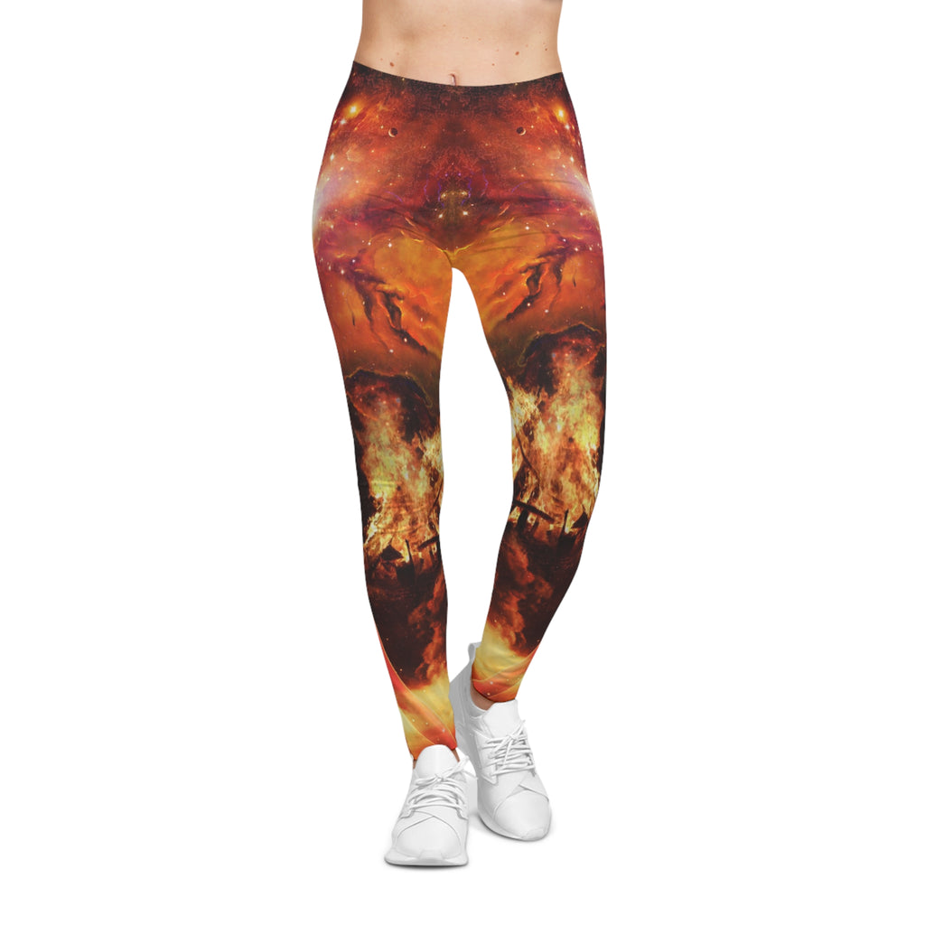 Samhain Magical Night Dreams Women's Casual Leggings