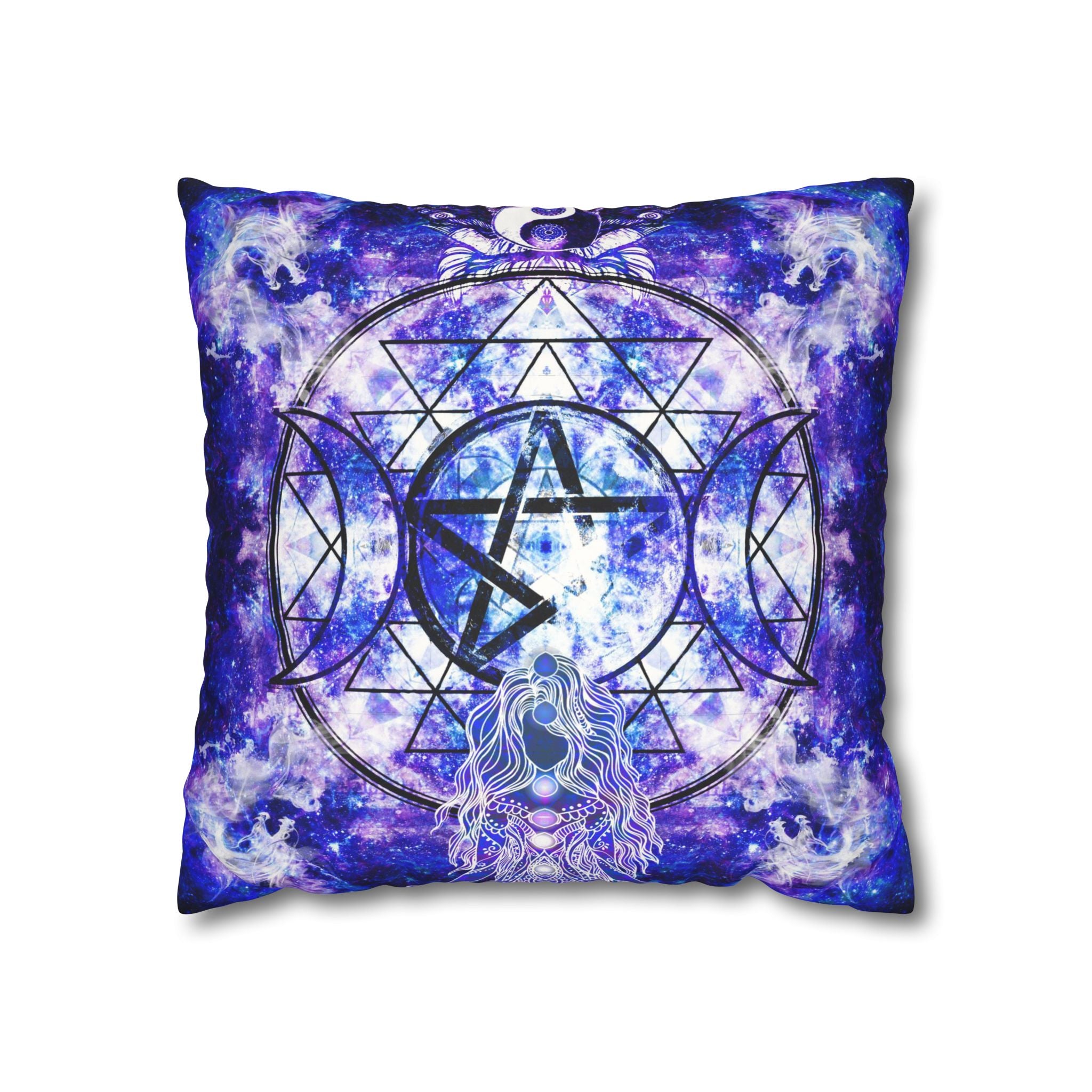 AmenJins Katerinas Magical Dracularian Dragoness AwakeningMeditations Pillowcase
