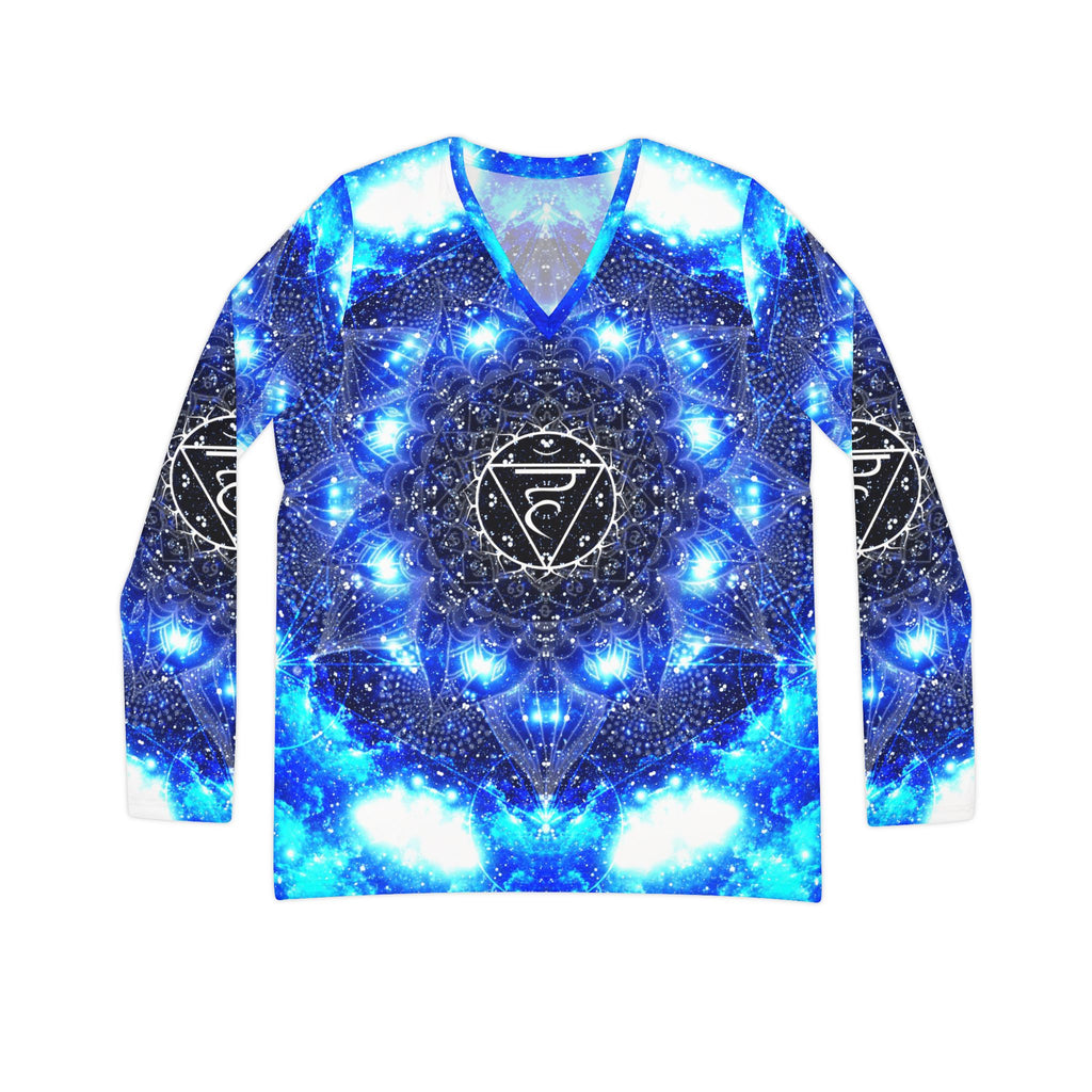Vishuddi Meditations Long Sleeve V-neck Shirt