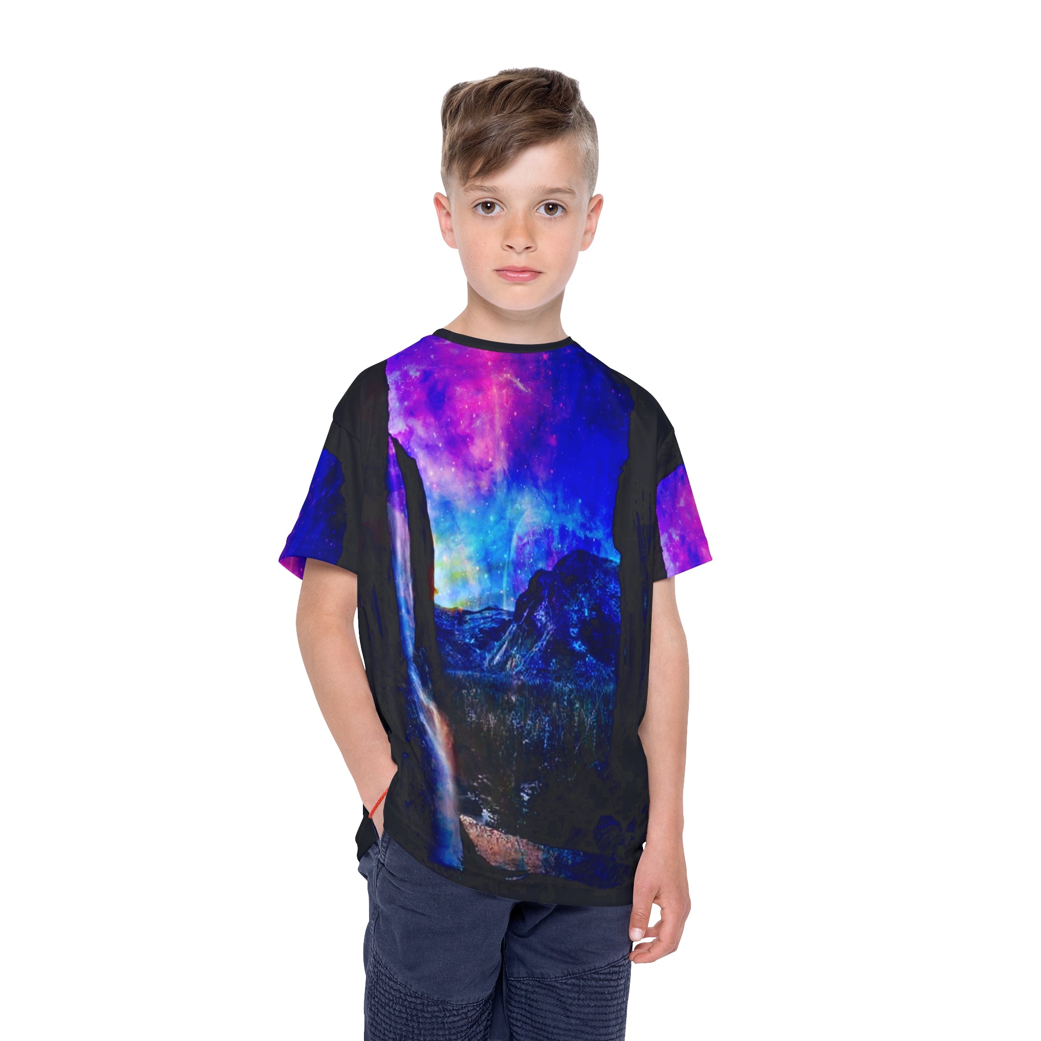 Lover's Creation's Heaven Hideaway Mountain Dreams Kids Sports Jersey