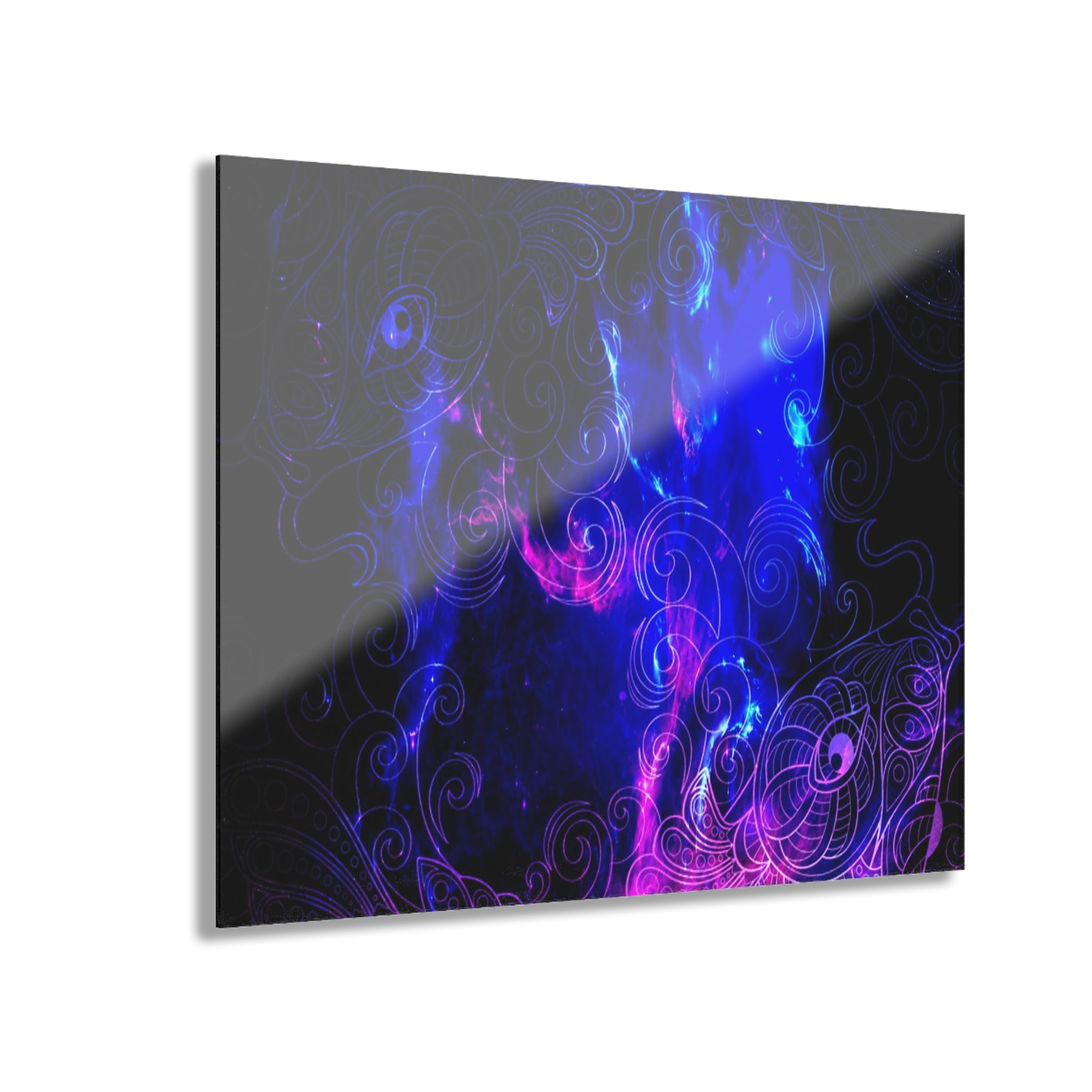 Amethyst Koi Dreams Acrylic Prints (French Cleat Hanging)