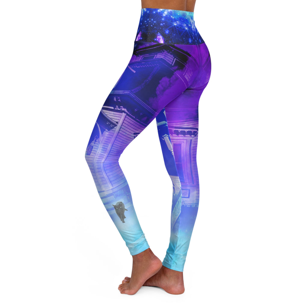Amen Jin's Katerina's Eros Psyche Hocus Pocus Dreams High Waisted Yoga Leggings