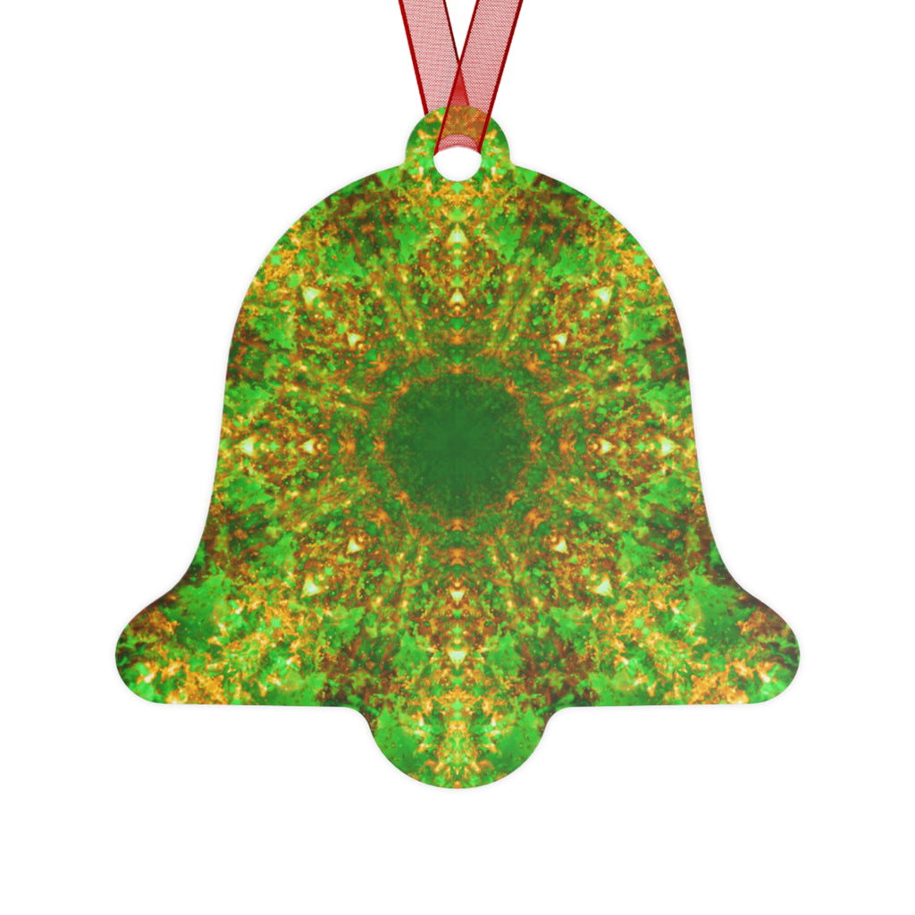 Katerina's Yule Lighted String Desires Metal Ornaments