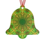 Katerina's Yule Lighted String Desires Metal Ornaments