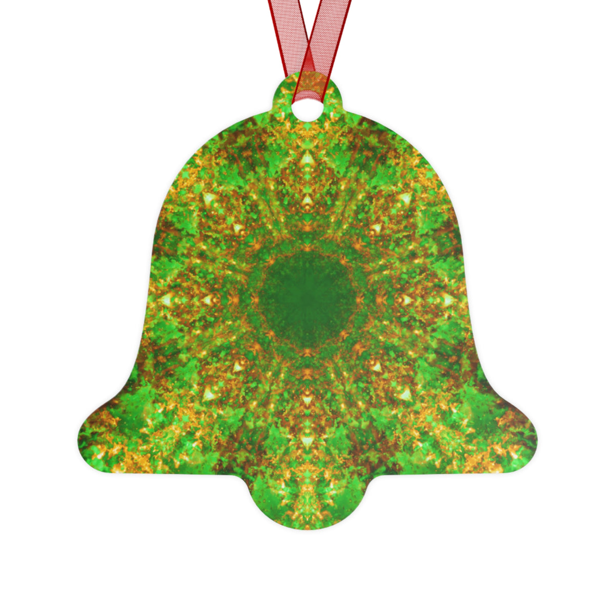 Katerina's Yule Lighted String Desires Metal Ornaments