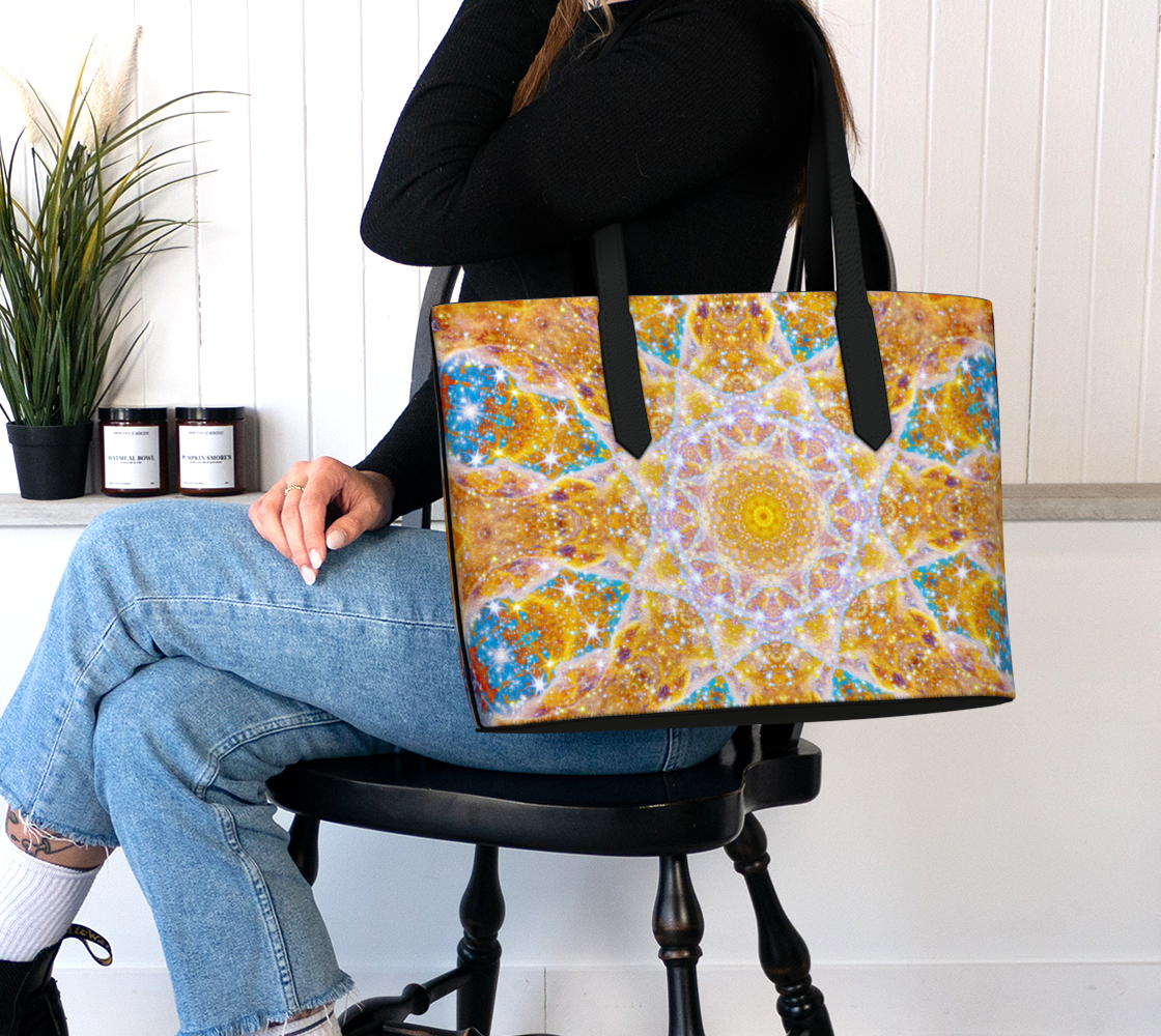 Spirited Marie all the White Horses Desires Vegan Tote