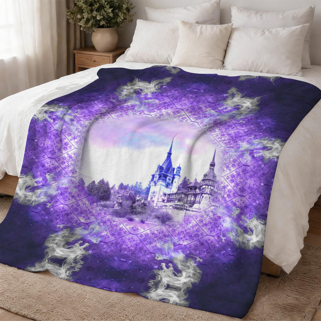 Katerina's We Will Go Home Desires Dragoness Dreams Sherpa Fleece Blanket 60" x 80" | Ships from USA