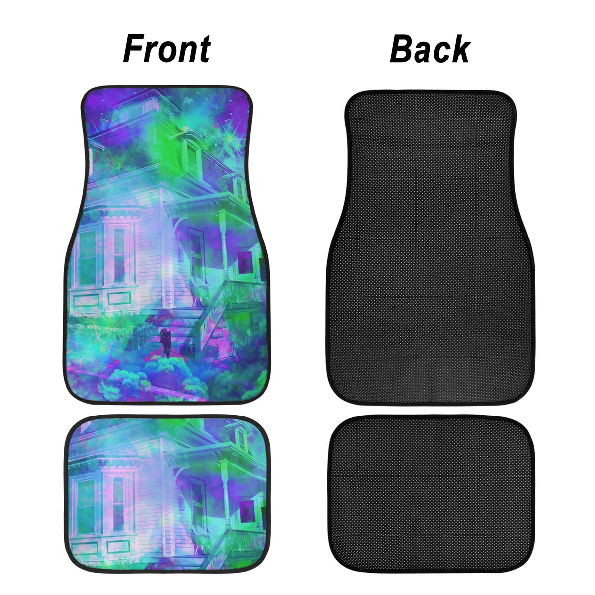 Katerina's Now and Forever  Hocus Pocus Desires 4-Piece Car Floor Mats （Customized Separately）| Ships from USA