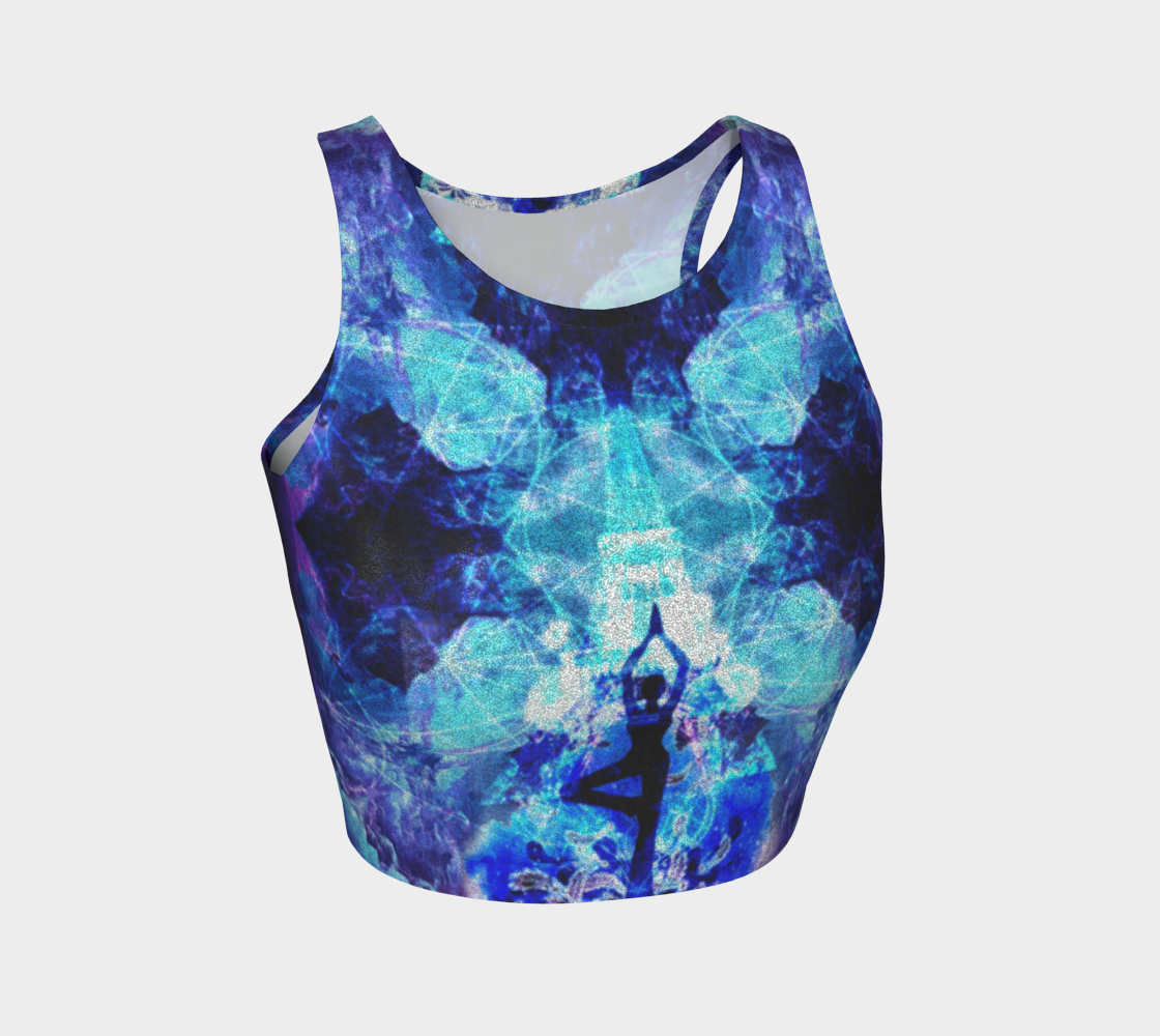 Amen Jin's Dragon's Gate Parisian Meditations Athletic Crop Top