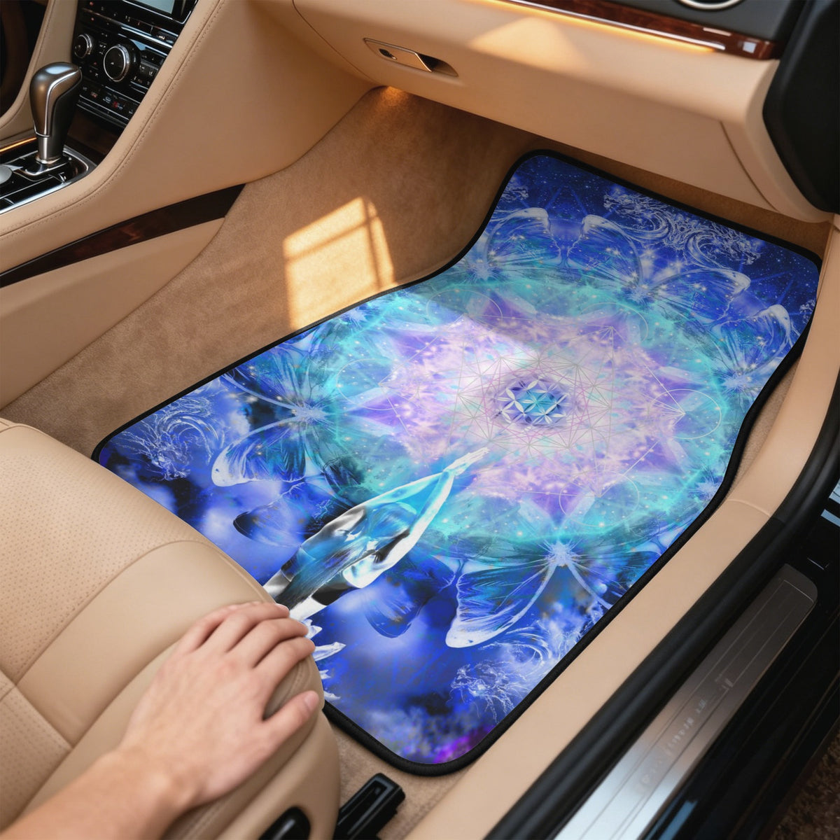 Amen Jin's Katerina's Eros & Psyche Metamorphosis Meditations 4-Piece Car Floor Mats （Customized Separately）| Ships from USA
