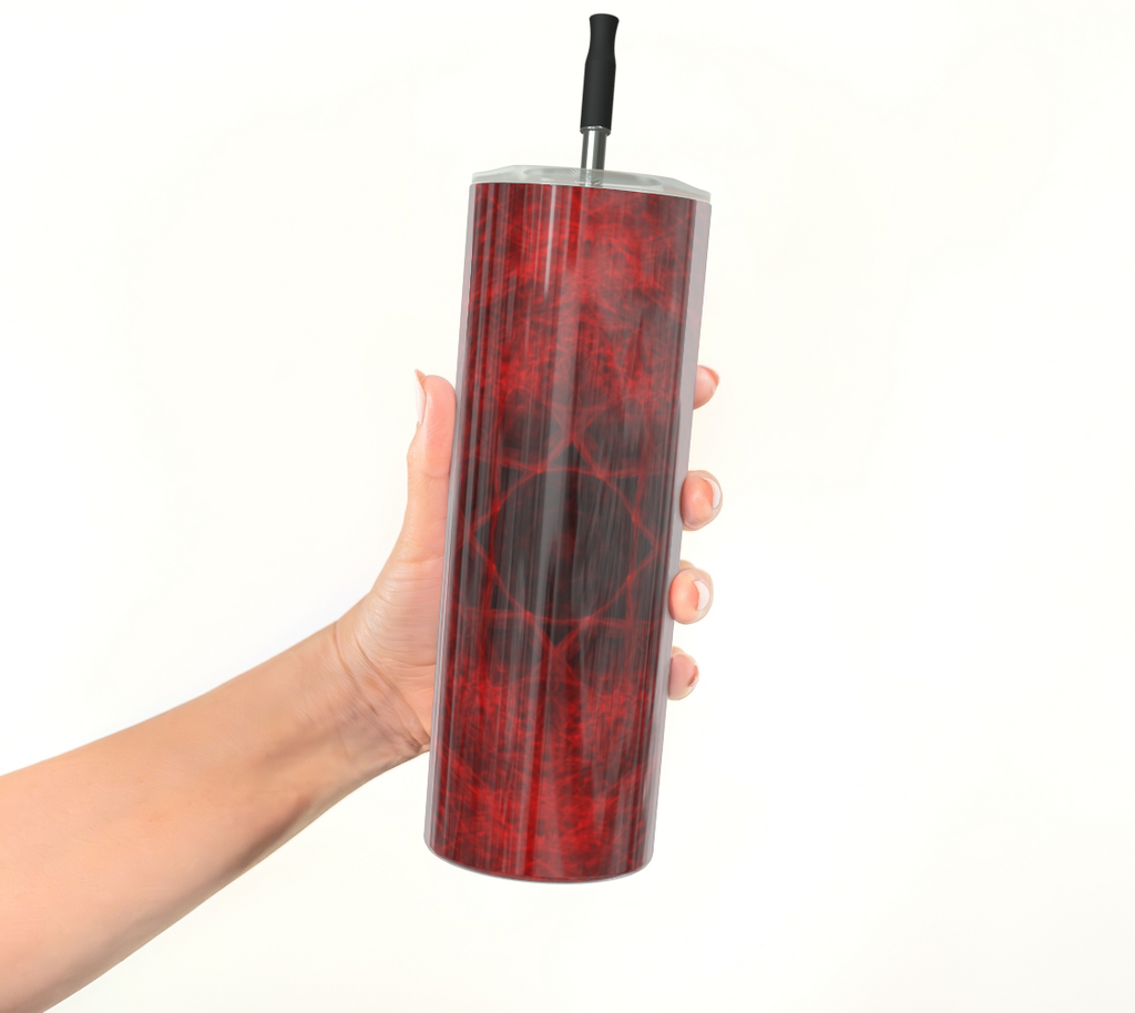 Katerina's China Roses Desires Stainless Steel Tumbler