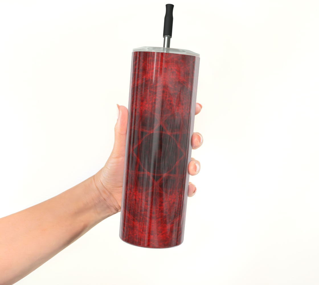Katerina's China Roses Desires Stainless Steel Tumbler