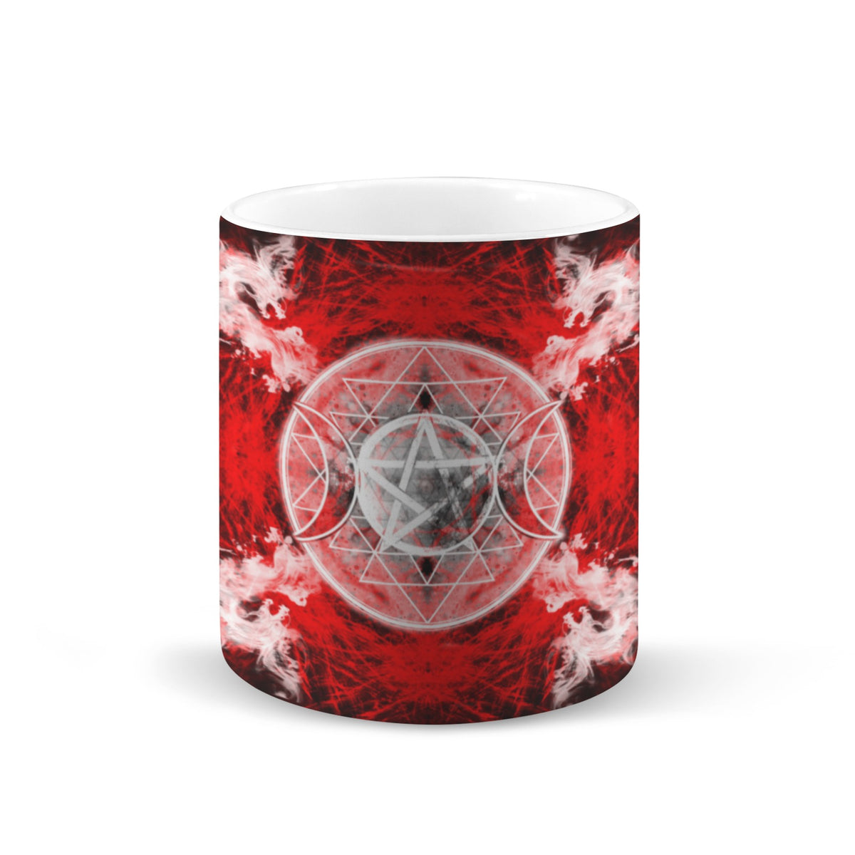 Katerina's Waiting for Hello Triple Goddess Meditations Custom White Mug(11OZ)(Set of 2) | Ships from USA