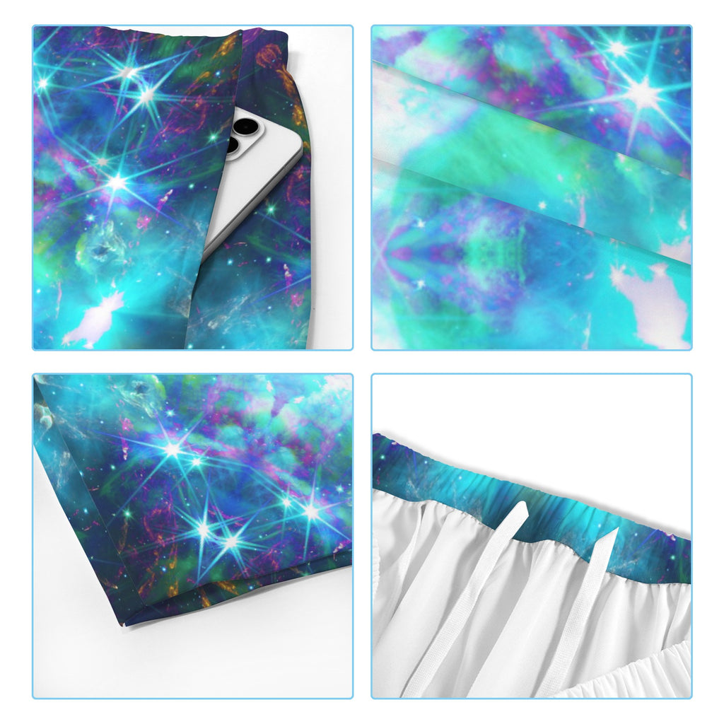 Katerina's Now & Forever Desires Men's All Over Print Beach Shorts (Sets 26) | Ships from USA