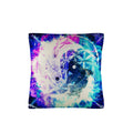 Creation's Koi Meditations Linen Throw Pillow 18" x 18" ( 1 Piece ) | Ships from USA