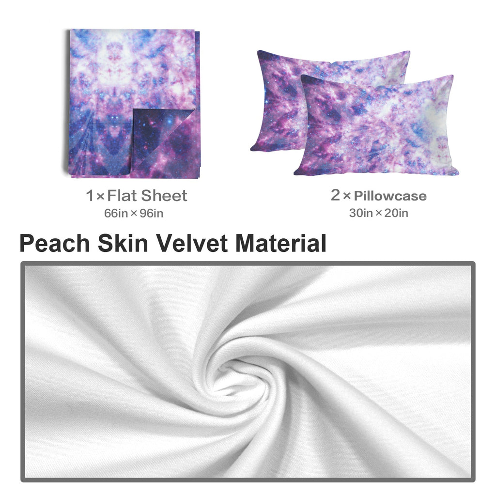 Katerina's Through Time & Space Desires 3-Piece Bedding Set (Bed Sheet + Pillowcases)  | Ships from USA