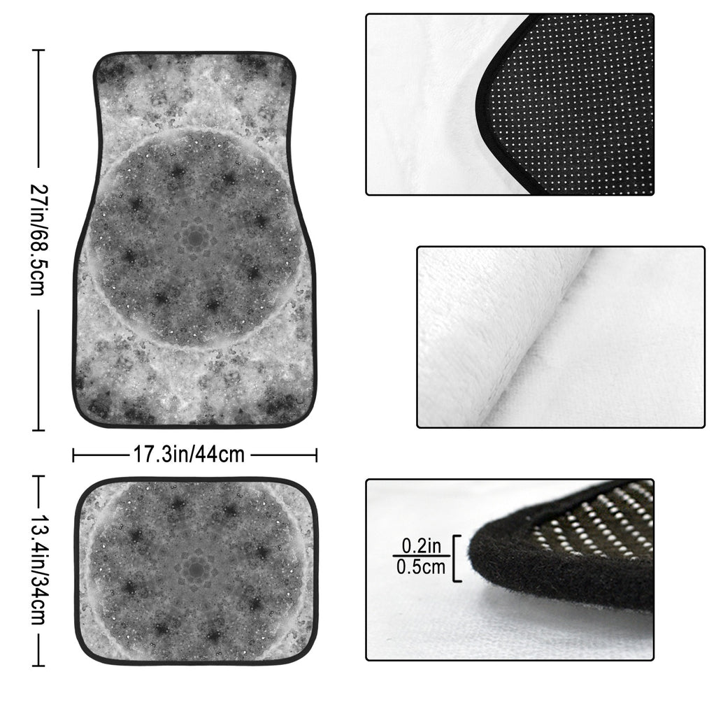 Katerina's You Are Not Forgotten Desires 4-Piece Car Floor Mats （Customized Separately）| Ships from USA