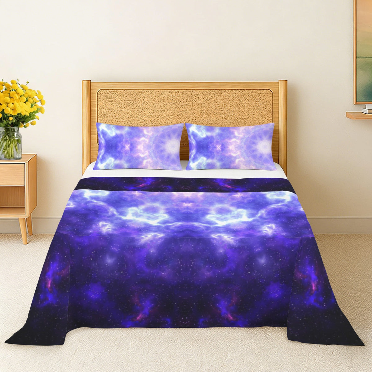 Katerina Vampira Draga Desires 3-Piece Bedding Set (Bed Sheet + Pillowcases)  | Ships from USA