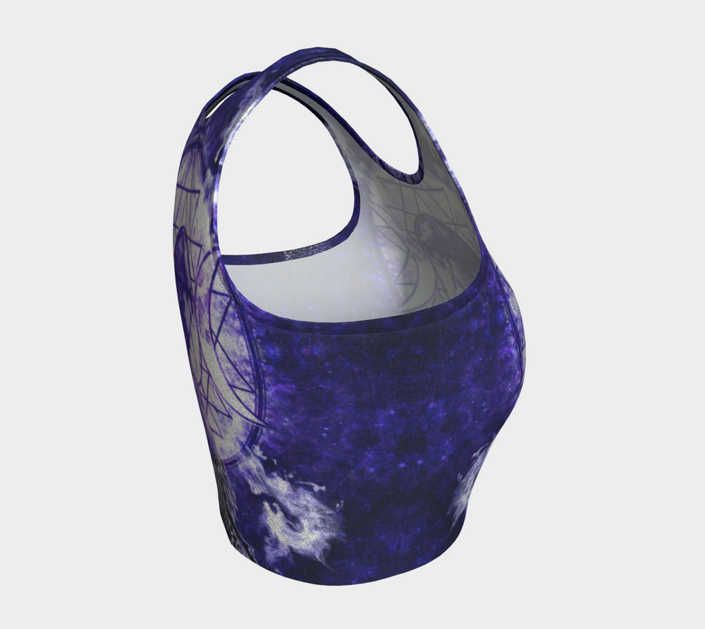 Katerina's Dragon's Eye Magickal Awakening Meditations Crop Top