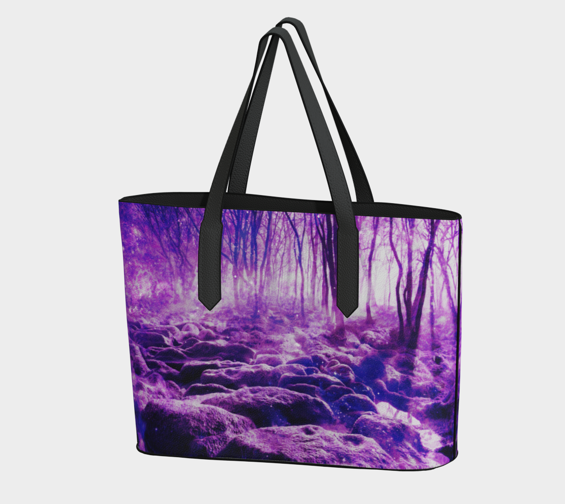 Sahasrara Clearing in the Forest Dreams Vegan Tote