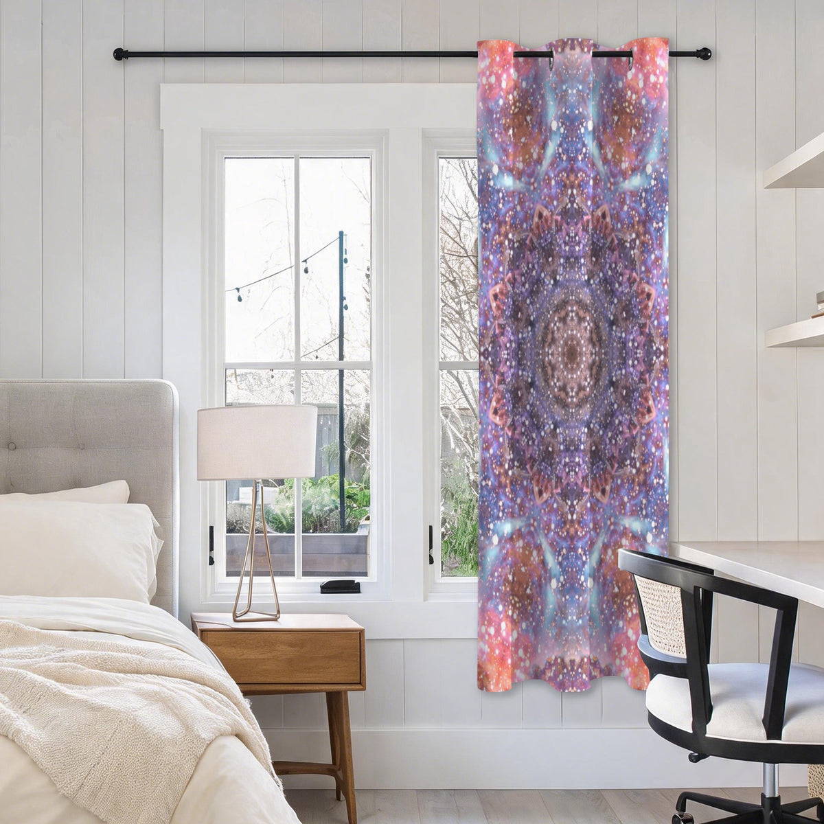 Katerina's Fiesta Desires Grommet Curtain 42" x 63" ( 1 Piece ) | Ships from USA