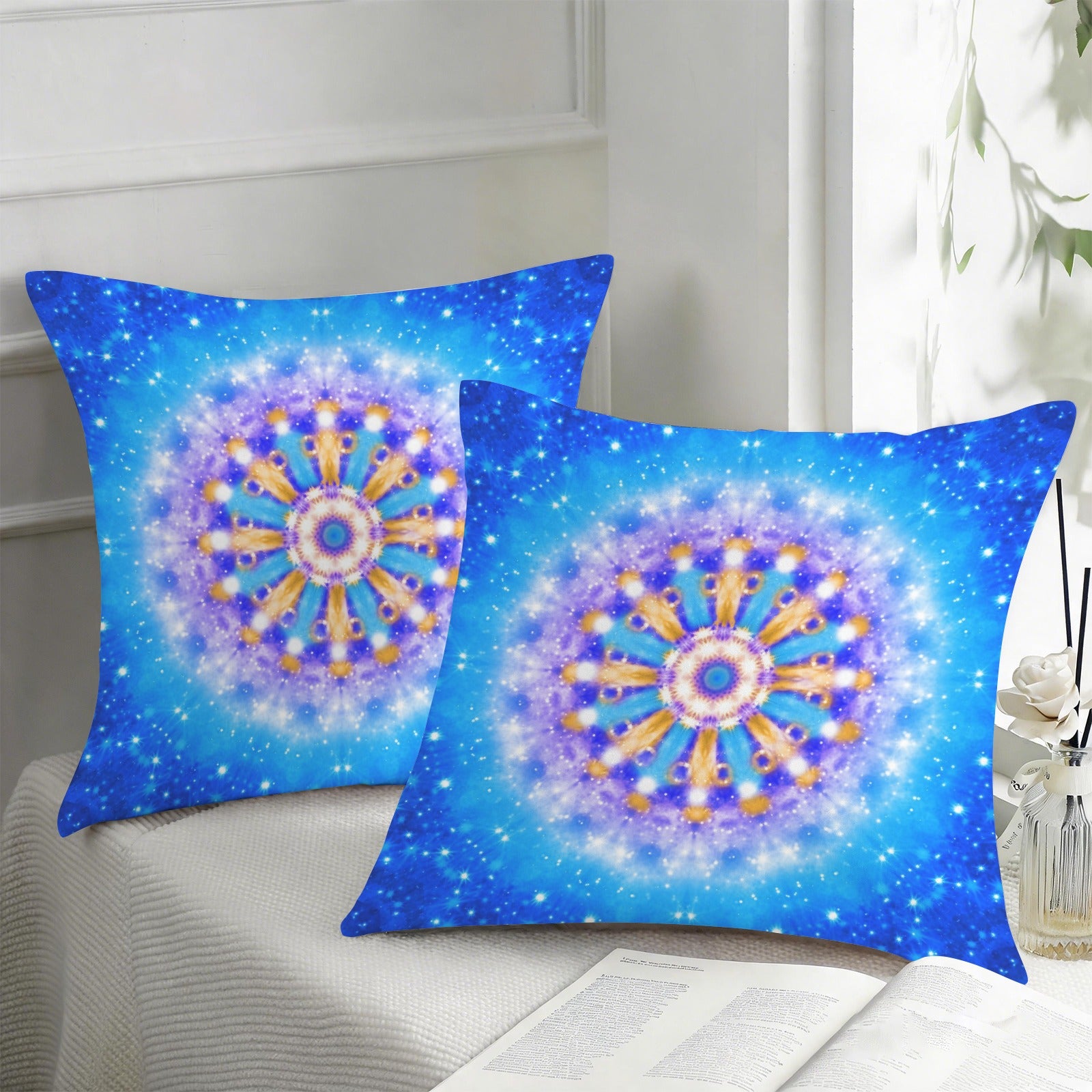 Katerina's Howl's Tomorrow Girl Desires Custom Pillow Cases 18" x 18" (2-Pack) | Ships from USA