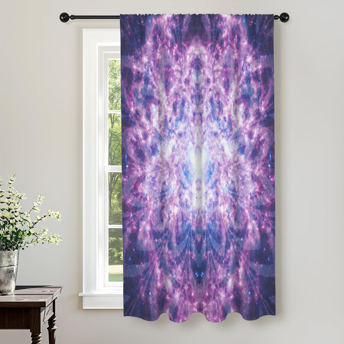 Katerina's Through Time & Space Desires Window Curtain 52" x 63" ( 1 Piece ) | Ships from USA