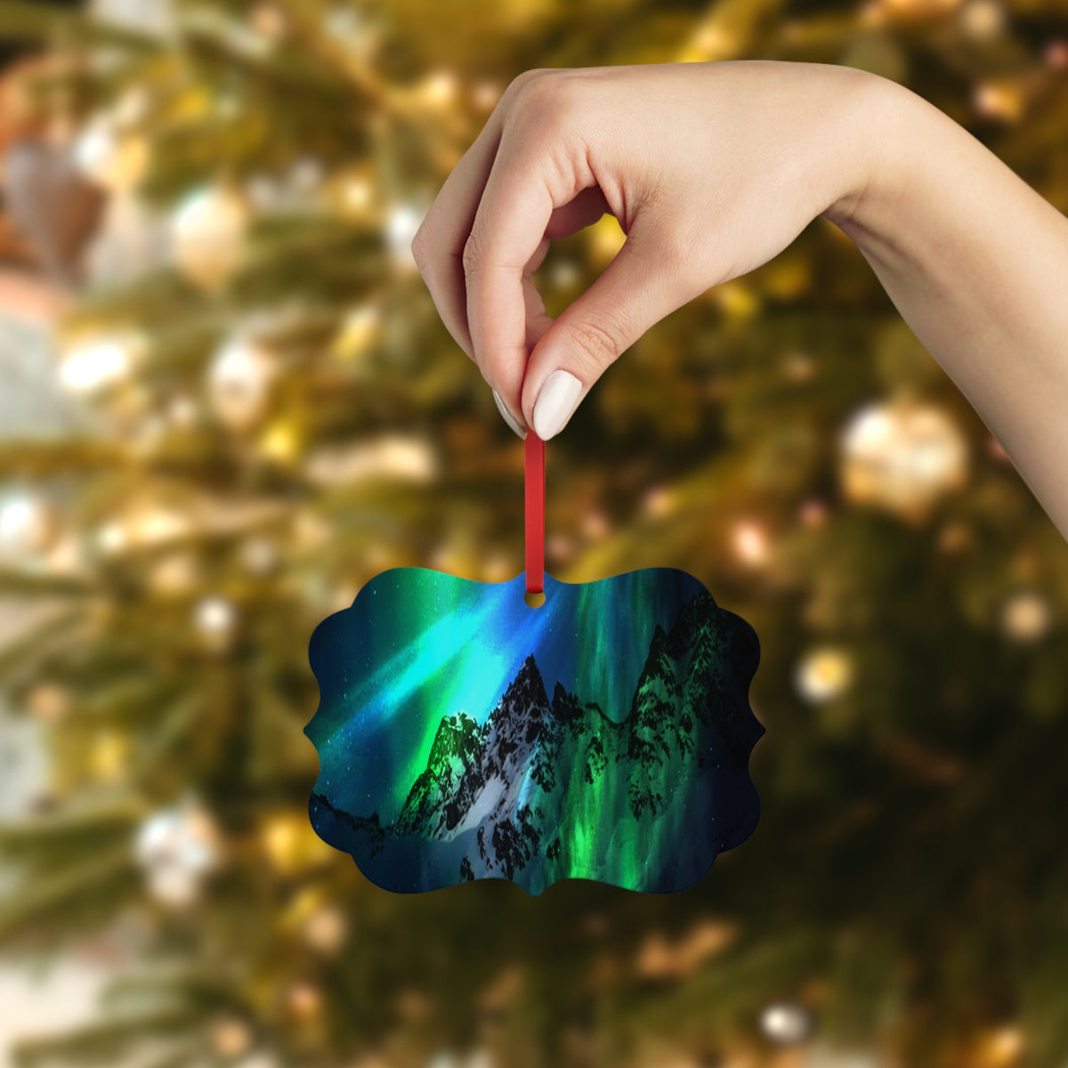 Song of the Mountain Dreams Metal Plaque Ornament