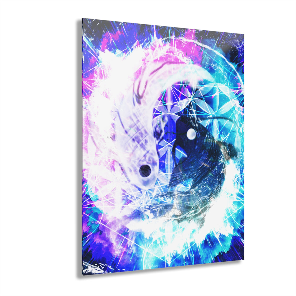 Creation's Desires Koi Meditations Acrylic Prints (French Cleat Hanging)