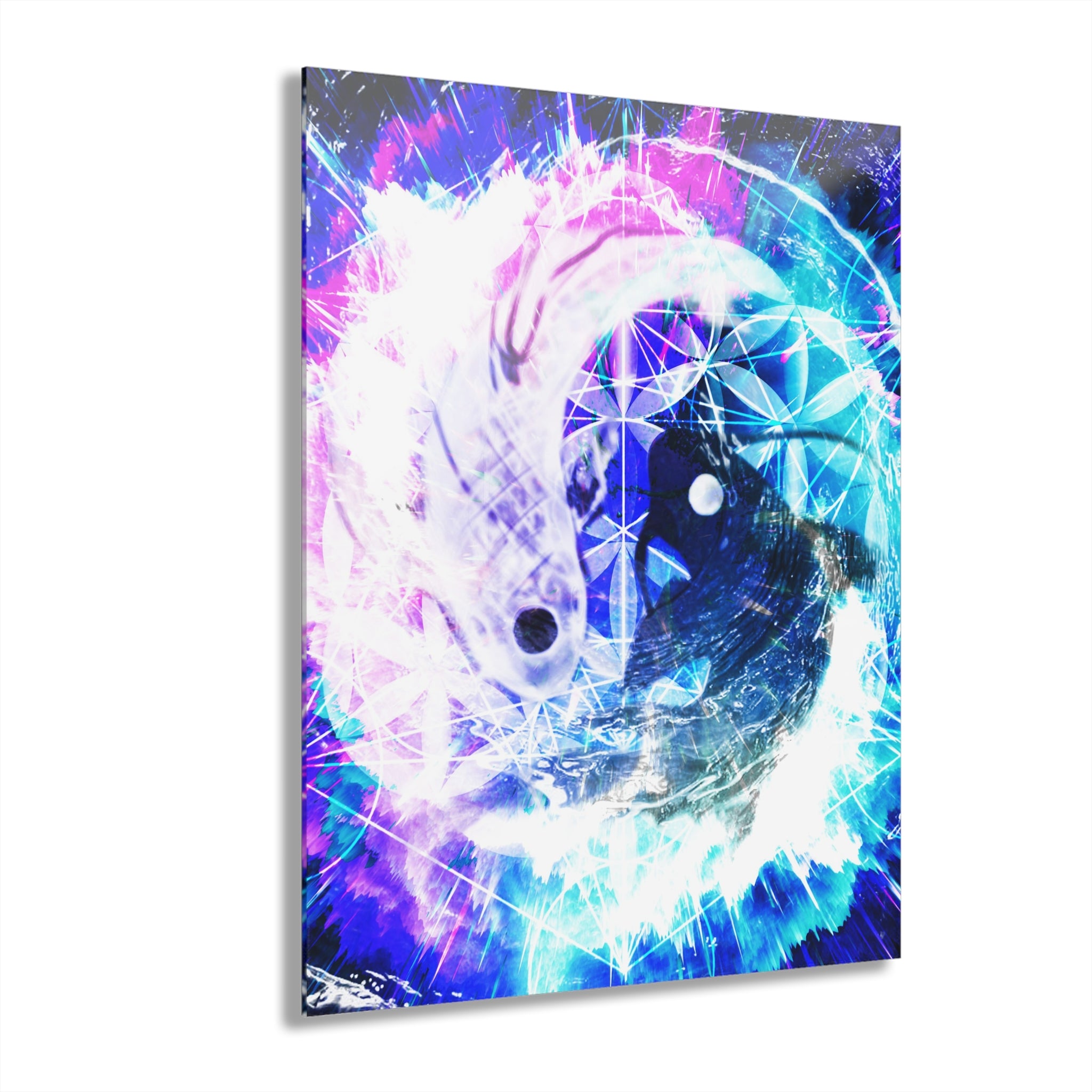 Creation's Desires Koi Meditations Acrylic Prints (French Cleat Hanging)