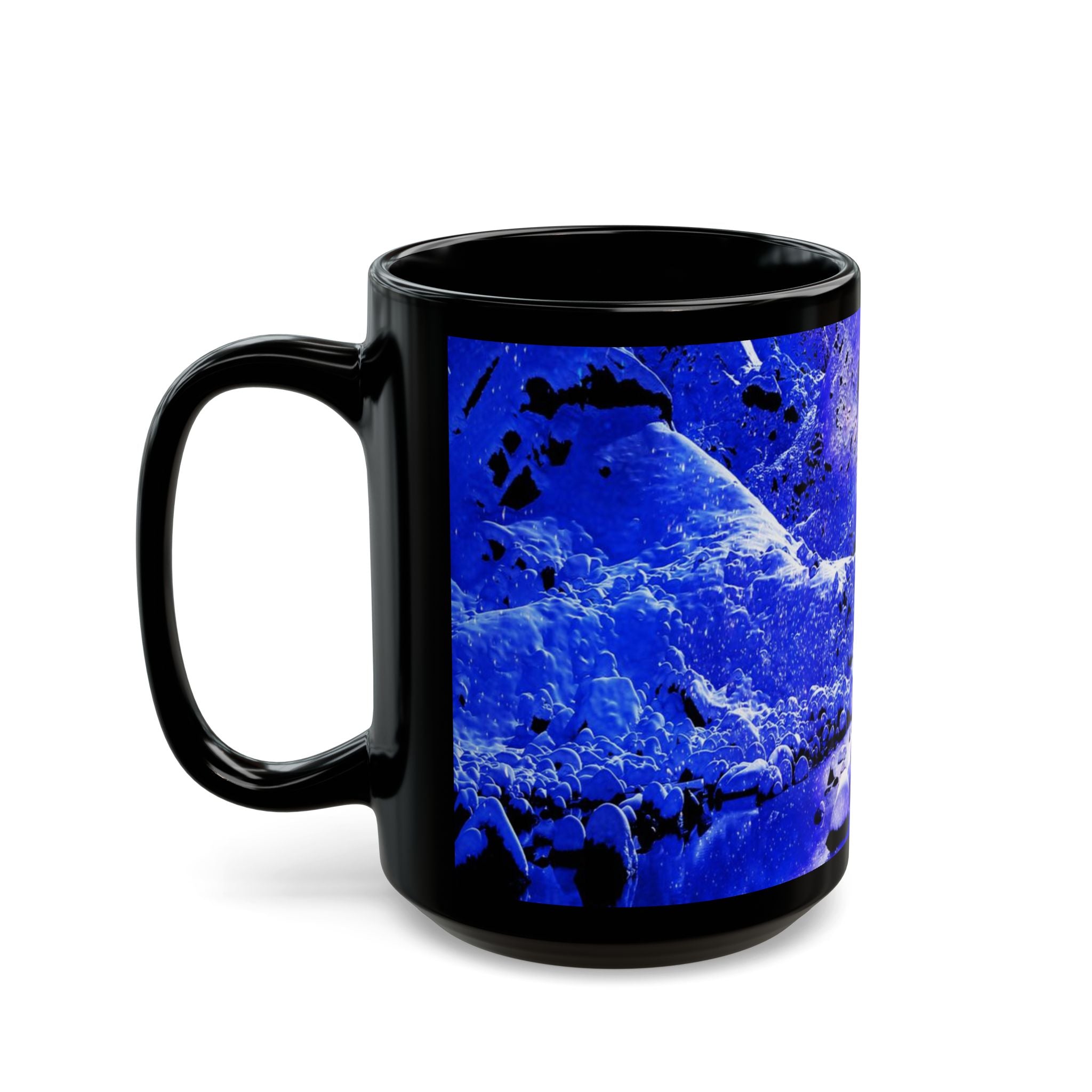 Yule Night Dreams Black Mug