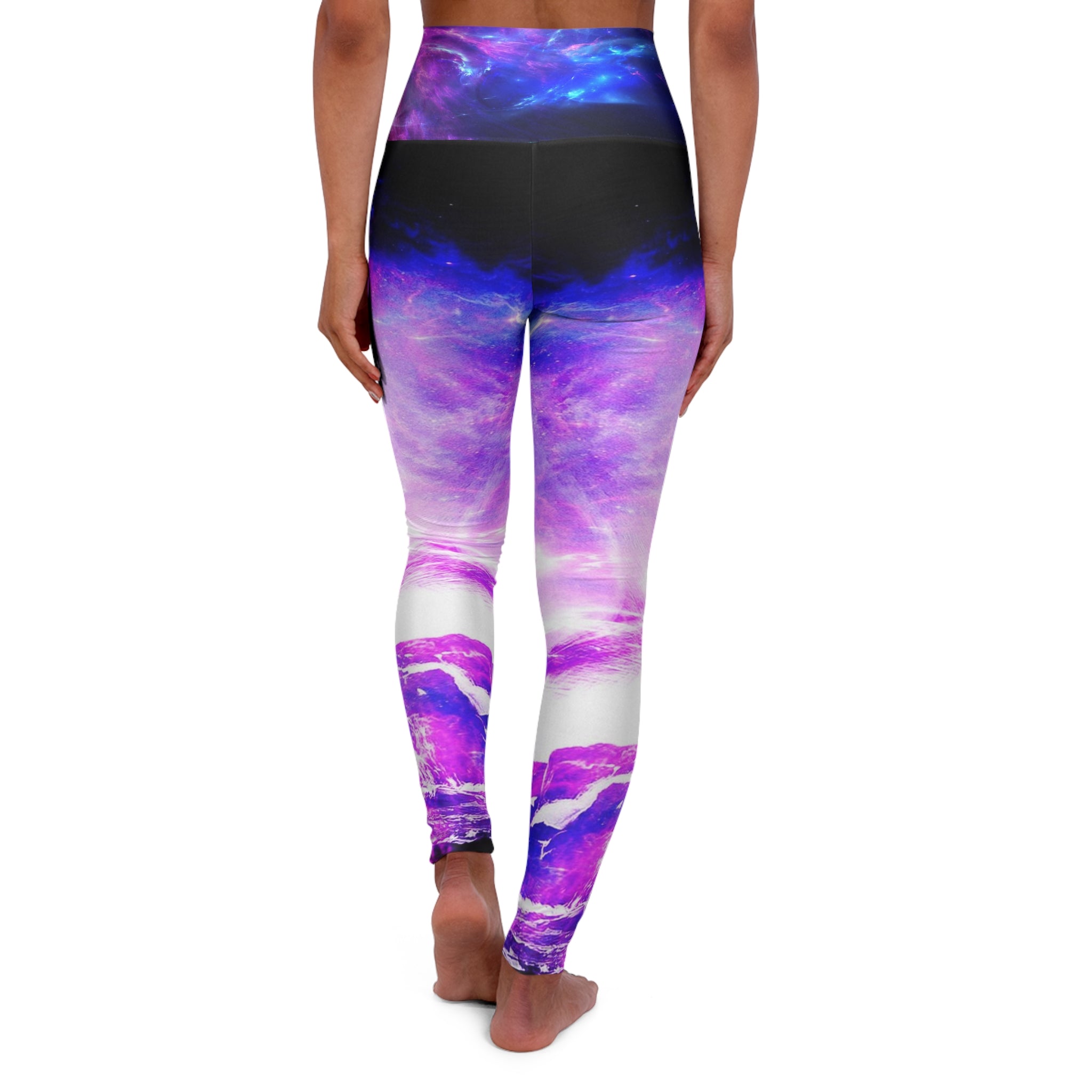 Amethyst Serenity Bay Dreams High Waisted Yoga Leggings