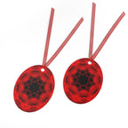 Katerina's Waiting for Hello Desires Metal Ornaments
