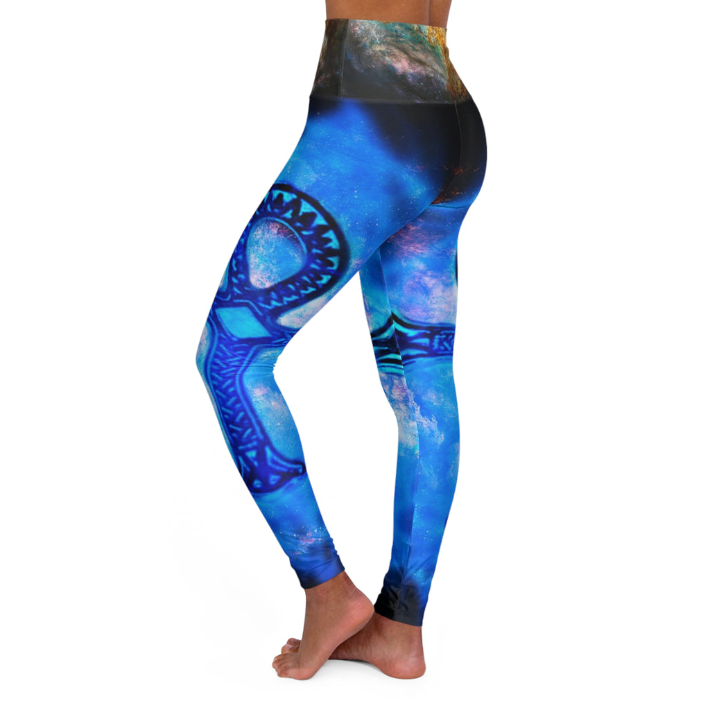 Breathe Again Ankh Dreams High Waisted Yoga Leggings