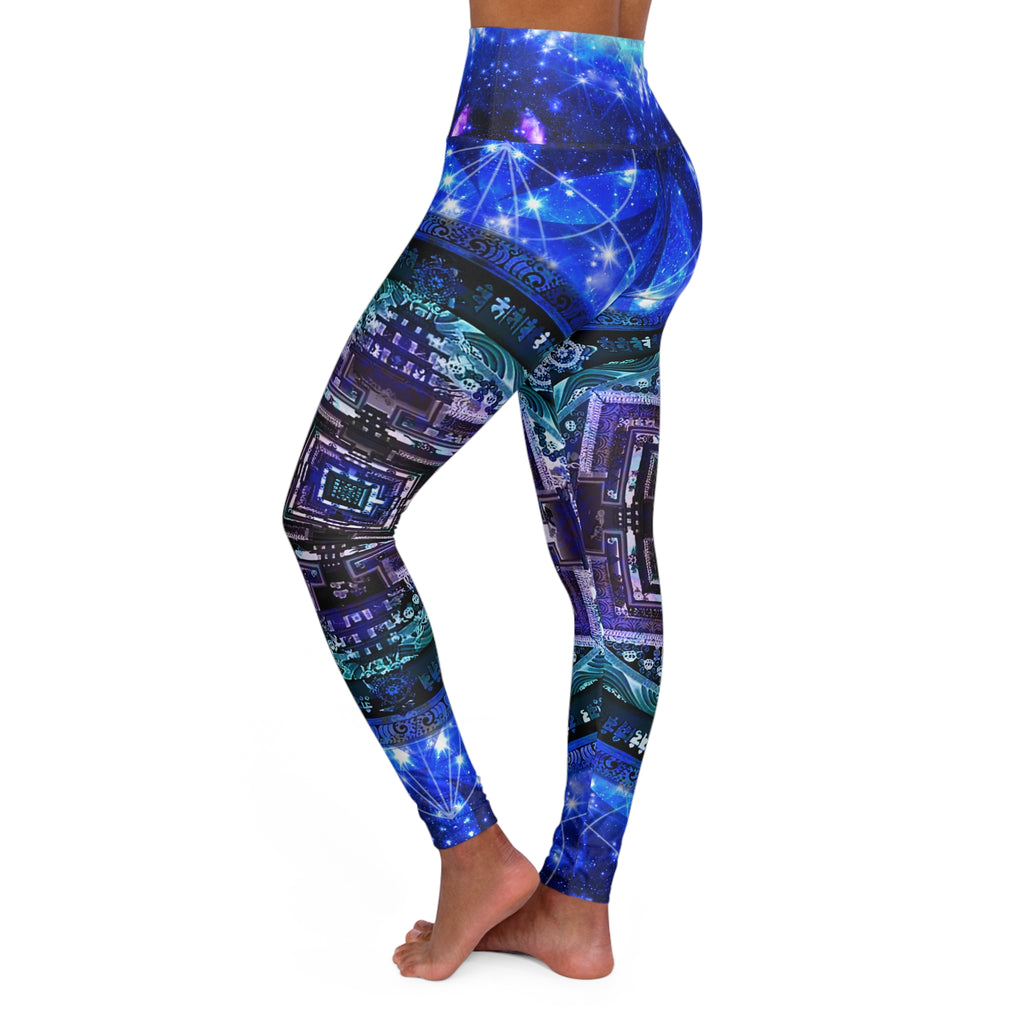 Amen Jin's Katerina's Eros & Psyche Wheel of Time Meditations Yoga Leggings