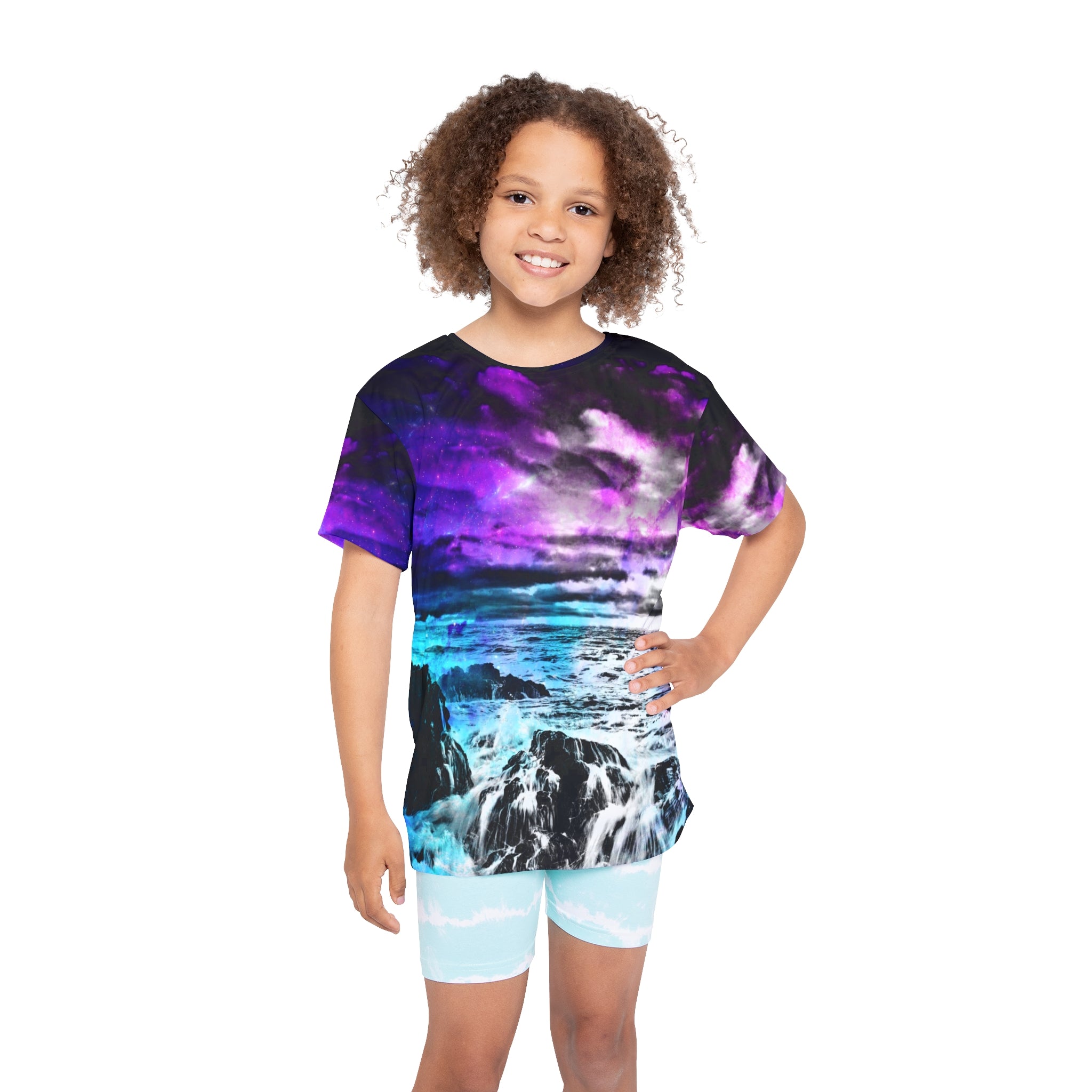 Creation's Heaven Cosmic Falls Dreams Kids Sports Jersey