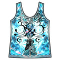 Amen Jin's All the White Horses Buddha Meditations Women's Racerback Tank