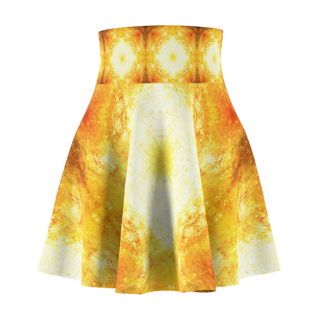 Katerina's Golden Desires Women's Skater Skirt