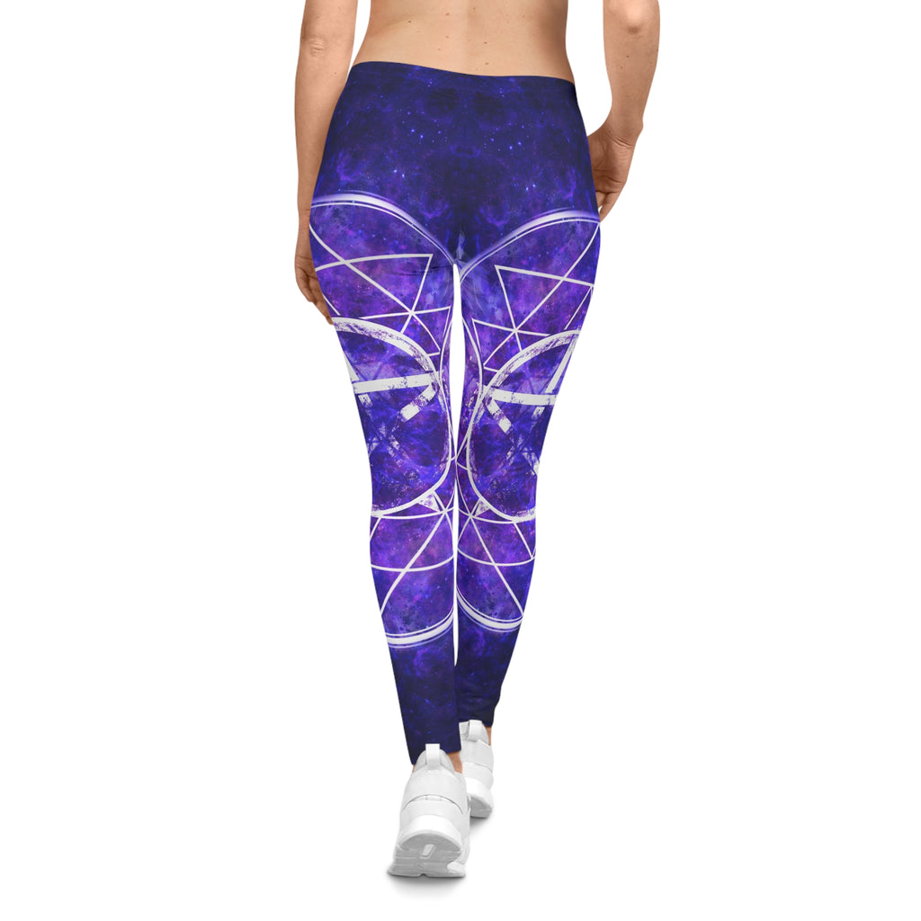 Katerina's Dragon's Eye Triple Goddess Meditations Women's Casual Leggings