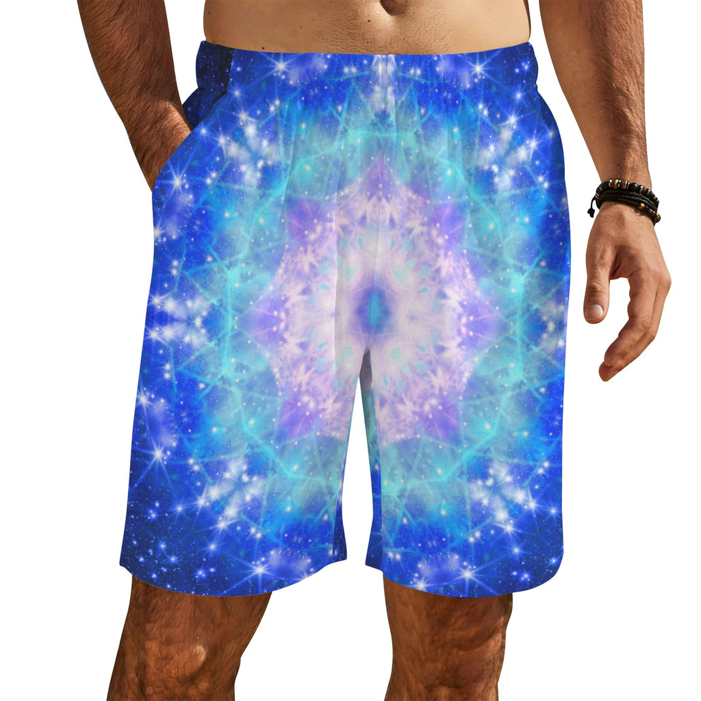 Amen Jin's Katerina's Eros & Psyche Desires Men's All Over Print Beach Shorts (Sets 26) | Ships from USA