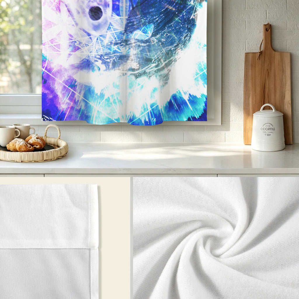 Creation's Koi Meditations Window Curtain 27.6" x 39.4" ( 1 Piece ) | Ships from USA
