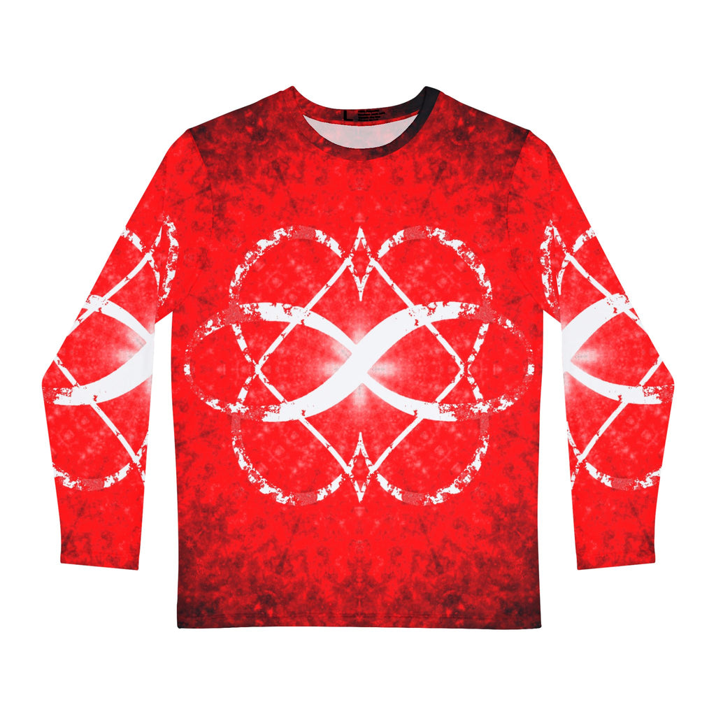 Katerina's Red Instead Infinity Desires 2024 Men's Long Sleeve Shirt