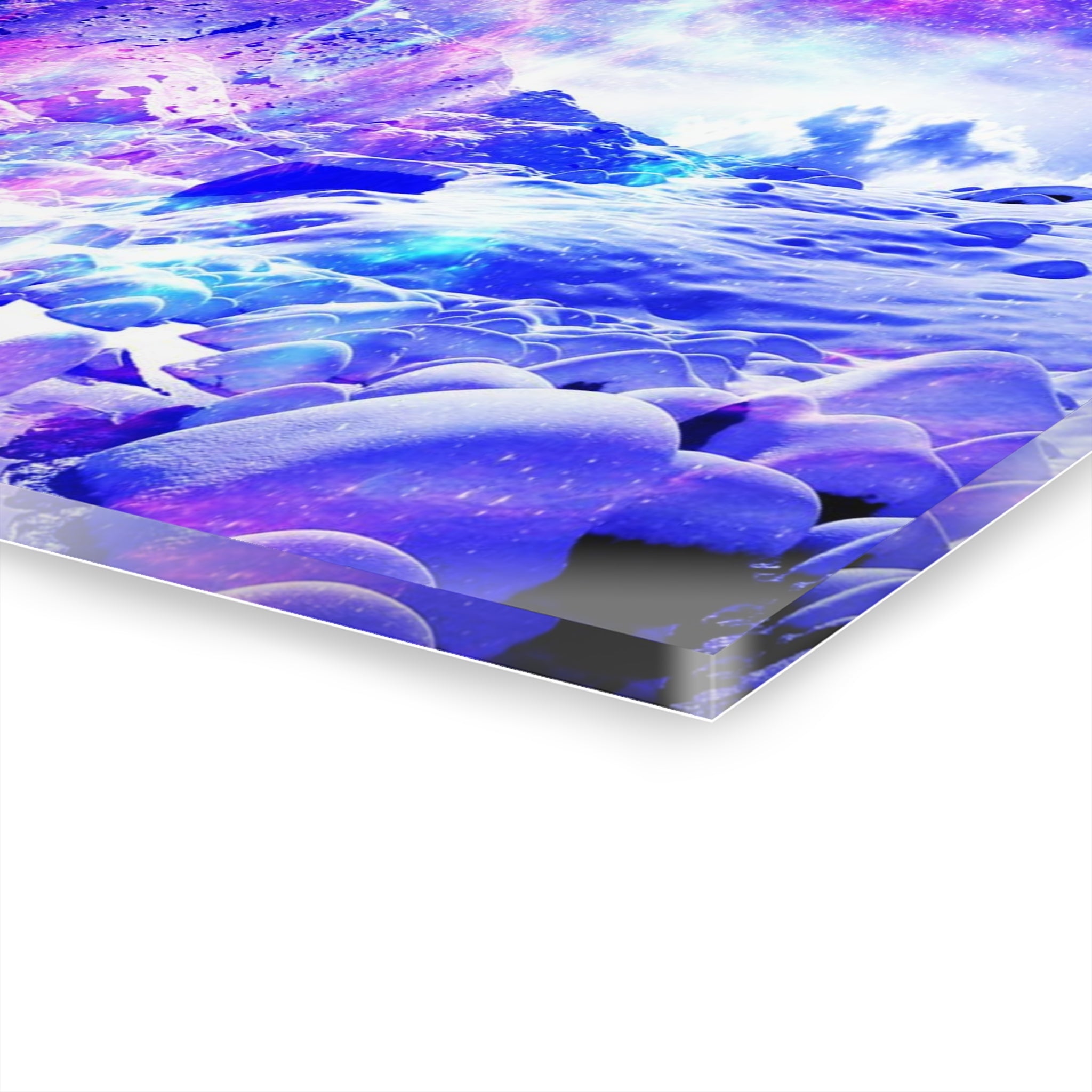 Amethyst Yule Night Dreams Acrylic Prints (French Cleat Hanging)