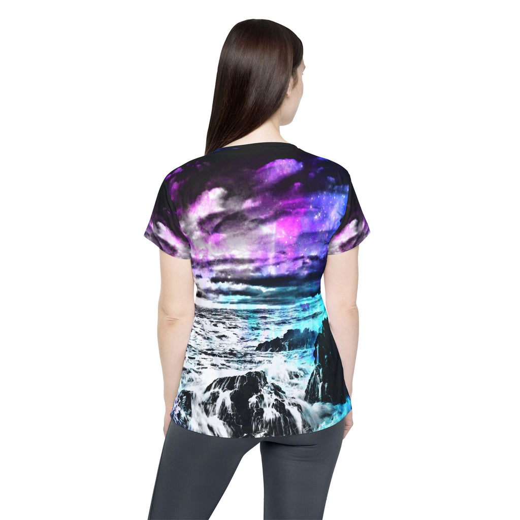 Lover's Creation's Cosmic Falls Dreams Women's Sports Jersey